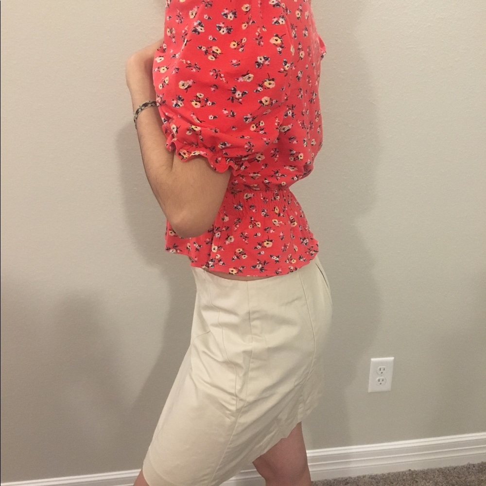 Blouse and skirt